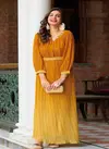 Zaveri Fabelle Shaded Fancy Designer Wholesale Party Wear Georgette Kurtis